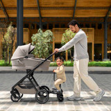 Maxi Cosi Oxford+ Pram - Twillic Truffle