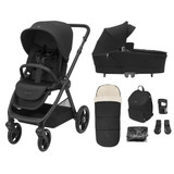 Maxi Cosi Oxford+ 7-Piece Essential Bundle - Twillic Black