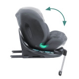 Miniuno InfinityFix R129 360° Swivel Car Seat - Shadow Grey