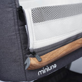 Miniuno StayClose Co-Sleeper Crib - Oak