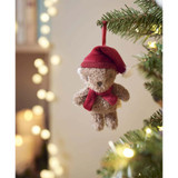 Mamas & Papas My First Christmas Teddy Bear Tree Decoration