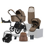 Silver Cross Cove Pebble 360 Pro2 Car Seat Bundle - Maple