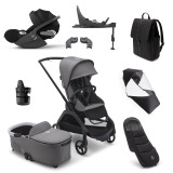 Bugaboo Dragonfly Cloud T Ultimate Bundle - Graphite/Grey Melange