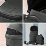 Silver Cross Reef 2 Ultimate 360 Family Car Seat Bundle - Pewter