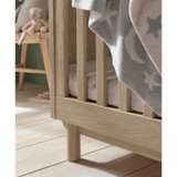 Mamas & Papas Oska Cot Bed - Natural Oak