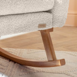 Tutti Bambini Oscar Luxe Rocking Chair & Footstool - Teddy Sage