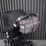 Tiba + Marl Axel Buggy Organiser/Changing Bag - Leopard