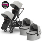 Uppababy VISTA V3 Twin Pushchair - Savannah
