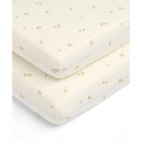 Mamas & Papas Cotbed Fitted Sheets (2 Pack) - Orchard
