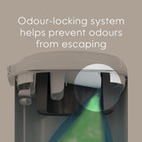 Diaper Genie Select Nappy Bin - Lily White