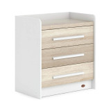 Boori Neat 3 Drawer Chest - White/Oak