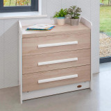 Boori Neat 3 Drawer Chest - White/Oak