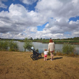 Out N About Nipper V6 Plus Adventure Bundle - Rocksalt Grey