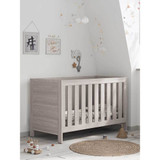 Little Acorns Amalfi Cot Bed - Grey Ash
