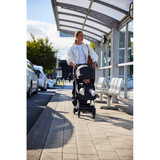 Ickle Bubba Pisces Ultra Compact Cabin Size Stroller - Black​