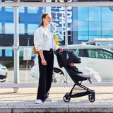 Ickle Bubba Pisces Ultra Compact Cabin Size Stroller - Black​