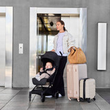 Ickle Bubba Pisces Ultra Compact Cabin Size Stroller - Black​