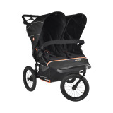 Out N About Nipper Double V6 Plus Newborn and Toddler Bundle - Summit Black