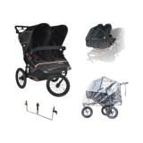 Out N About Nipper Double V6 Plus Twin Bundle - Summit Black