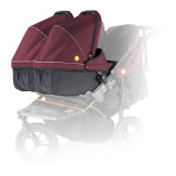 Out N About Nipper Double V6 Plus Twin Bundle - Brambleberry Red