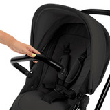 Ickle Bubba Stomp Luxe Nimbus Travel System - Black/Charcoal Grey/Black