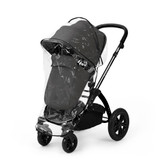 Ickle Bubba Stomp Luxe Nimbus Travel System - Black/Charcoal Grey/Black