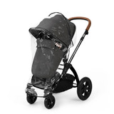 Ickle Bubba Stomp Luxe Nimbus Travel System - Black/Charcoal Grey/Tan