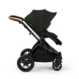 Ickle Bubba Stomp Luxe Nimbus Travel System - Black/Midnight/Tan