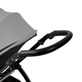 Ickle Bubba Stomp Luxe Nimbus Travel System - Black/Pearl Grey/Black