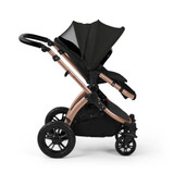 Ickle Bubba Stomp Luxe Nimbus Travel System - Bronze/Midnight/Black