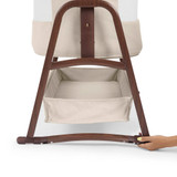 Ickle Bubba Bubba&Me Luxe Bedside Crib - Stone