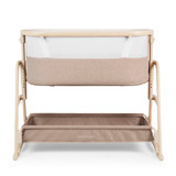 Ickle Bubba Bubba&Me Luxe Bedside Crib - Biscuit