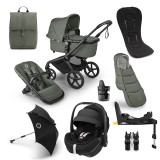 Bugaboo Fox 5 Renew Pebble 360 Pro2 Ultimate Bundle - Forest Green