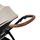 Ickle Bubba Stomp Luxe 9 Piece Pram - Black/Stone/Tan