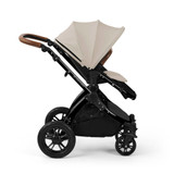 Ickle Bubba Stomp Luxe Nimbus Travel System - Black/Stone/Tan