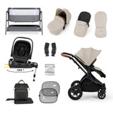 Ickle Bubba Stomp Luxe Nimbus Travel & Home Bundle - Black/Stone/Black