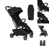 Silver Cross Nia Essentials Bundle inc. FREE Footmuff - Onyx
