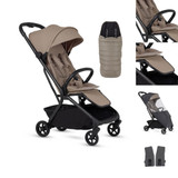 Silver Cross Nia Essentials Bundle inc. FREE Footmuff - Champagne