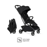 Silver Cross Nia Stroller with Carrycot - Onyx