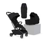 Silver Cross Nia Stroller with Carrycot & FREE Footmuff - Onyx