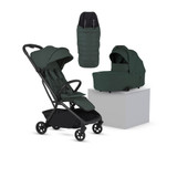 Silver Cross Nia Stroller with Carrycot & FREE Footmuff - Conifer