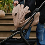 Silver Cross Nia Stroller with Carrycot (lifestyle)