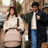 Silver Cross Nia Stroller with Carrycot (lifestyle)