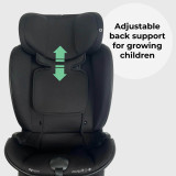 My Babiie MBCS05 Modular Toddler Car Seat - Black