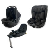 My Babiie MBCS05 Complete Rotating Family Car Seat Set with Base - Black