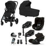 Cybex Balios S Lux Black V2 Complete Cloud G Bundle - Moon Black