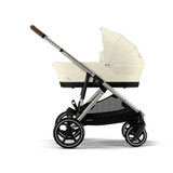 Cybex e-Gazelle S + Carrycot - Seashell Beige