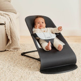 Babybjorn Bouncer Balance Soft Woven/Jersey - Dark Grey/Grey