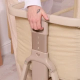 Tutti Bambini Cozee Zen Bedside Crib - Sand