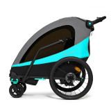 Kinderkraft Nava 3-in-1 Stroller - Hawaiian Blue